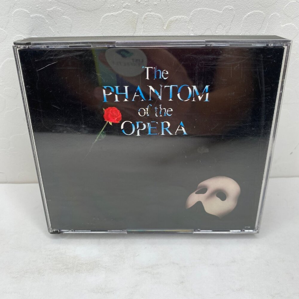 The Phantom Of The Opera Original Cast Recording Album 2 Disc CD Set Jewel Case